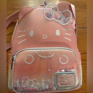 New With Tags Loungefly Hello Kitty 50th Anniversary Backpack